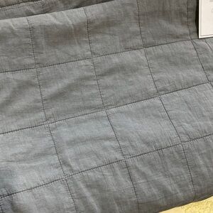 H&M dark gray Quilted cotton Bedding bedspread or coverlet